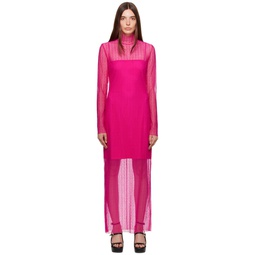 Pink 4G Maxi Dress 232278F055004