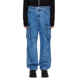 Blue Faded Jeans 232278M186005