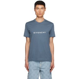 Blue Reverse T Shirt 232278M213039