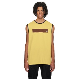 Yellow Fred Perry Edition Tank Top 232287M214000