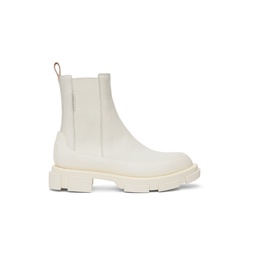 White Gao Chelsea Boots 232287M223001