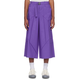 Purple Edge Trousers 232302M191009