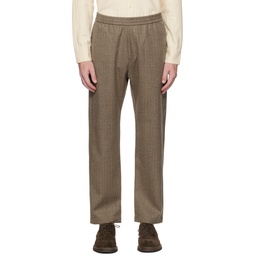 Brown Riobarbo Cardeto Trousers 232313M191017