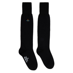 Black Uni Sock 232314F076006