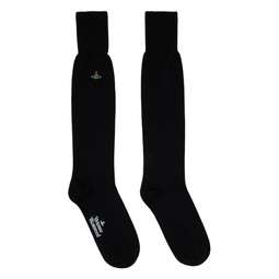 Black Uni Sock 232314M220000