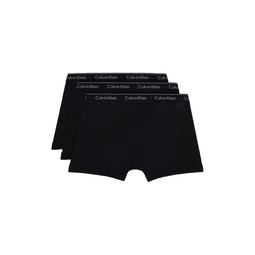 Three Pack Black Boxers 232325M216001