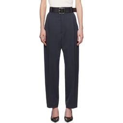 Gray Tailored Trousers 232331F087004