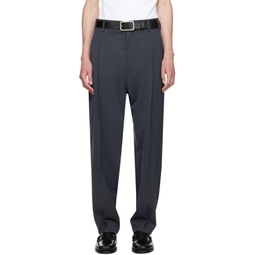 Gray Tailored Trousers 232331M191006