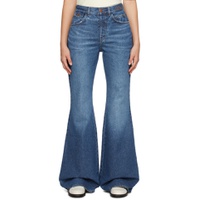 Blue Merapi Flare Jeans 232338F069001