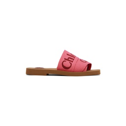 Pink Woody Sandals 232338F124002
