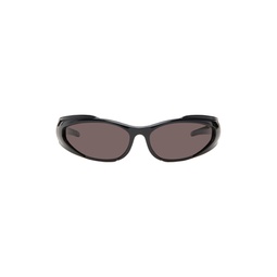 Black Oval Sunglasses 232342F005010