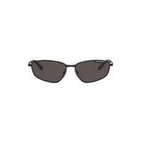 Black Rectangular Sunglasses 232342F005038