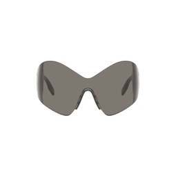 Gray Mask Butterfly Sunglasses 232342F005069