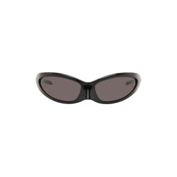 Black Skin Cat Sunglasses 232342M134006