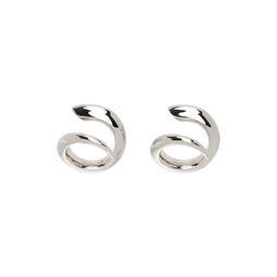 Silver Spiral Ring Set 232345F024000