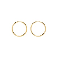 Gold Senorita 25 Hoop Earrings 232353F022008