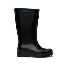 Black Welly Boot 232356F115003