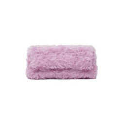 Purple Fluffy Pouch 232358F045001