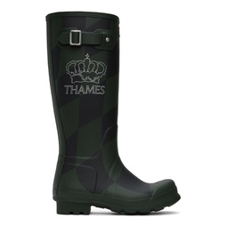 Green Hunter Edition Wellington Boots 232369M222001