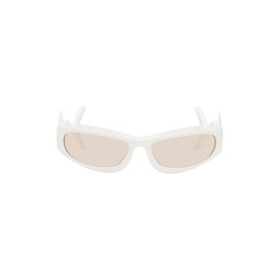 White Turner Sunglasses 232376F005065