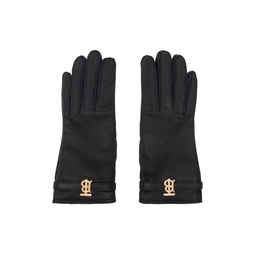 Black Monogram Gloves 232376M135001