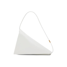 White Prisma Triangle Bag 232379F048040