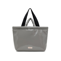Gray Padded Tote 232379F049039
