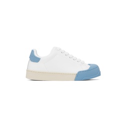 White   Blue Dada Bumper Sneakers 232379F128010