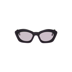 SSENSE Exclusive Black RETROSUPERFUTURE Edition Kea Island Sunglasses 232379M134020