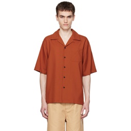 Orange Patch Shirt 232379M192014
