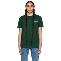 Green Patch T Shirt 232379M213016