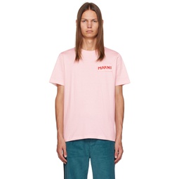 Pink Patch T Shirt 232379M213017