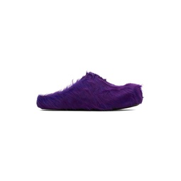 Purple Fussbett Sabot Loafers 232379M231020