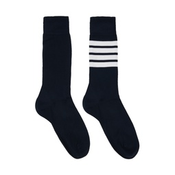 Navy 4 Bar Socks 232381F076011