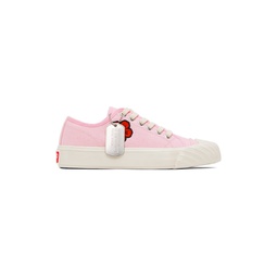 Pink  Paris Boke Flower Sneakers 232387F128002