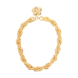 Gold  Paris Boke Flower Necklace 232387M145001
