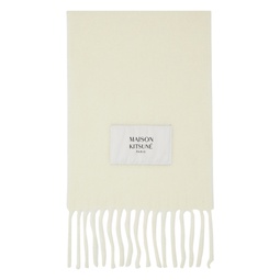 Off White Patch Scarf 232389M150003