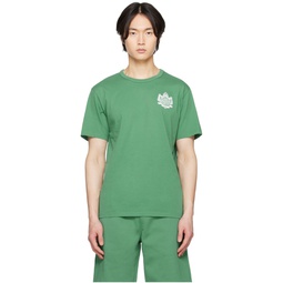 Green Crest T Shirt 232389M213002