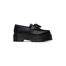 Black Adrian Quad Mono Loafers 232399F121004