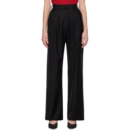 Black Lily Trousers 232401F087000
