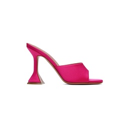 Pink Lupita Heeled Sandals 232415F125035