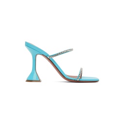 Blue Gilda Slipper 95 Heeled Sandals 232415F125053