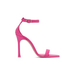 Pink Kim 90 Heeled Sandals 232415F125056