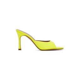 Yellow Alexis 90 Heeled Sandals 232415F125083
