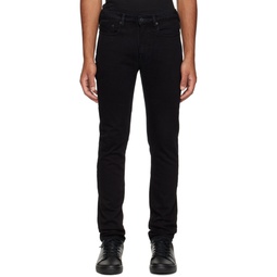 Black Slim Fit Jeans 232422M186003