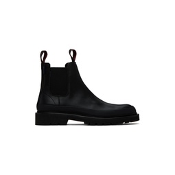 Black Geyser Chelsea Boots 232422M223004