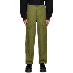 Khaki Relaxed Fit Cargo Pants 232434M188000