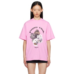 Pink Puppy Club T Shirt 232443F110022