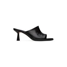 Black Arabella Heeled Sandals 232454F125001