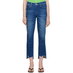 Blue Le High Straight Jeans 232455F069076